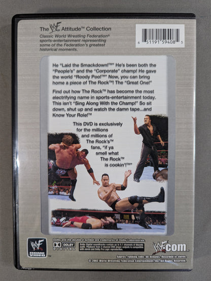 ★WWF ATTITUDE COLLECTION★ THE ROCK KNOW YOUR ROLE