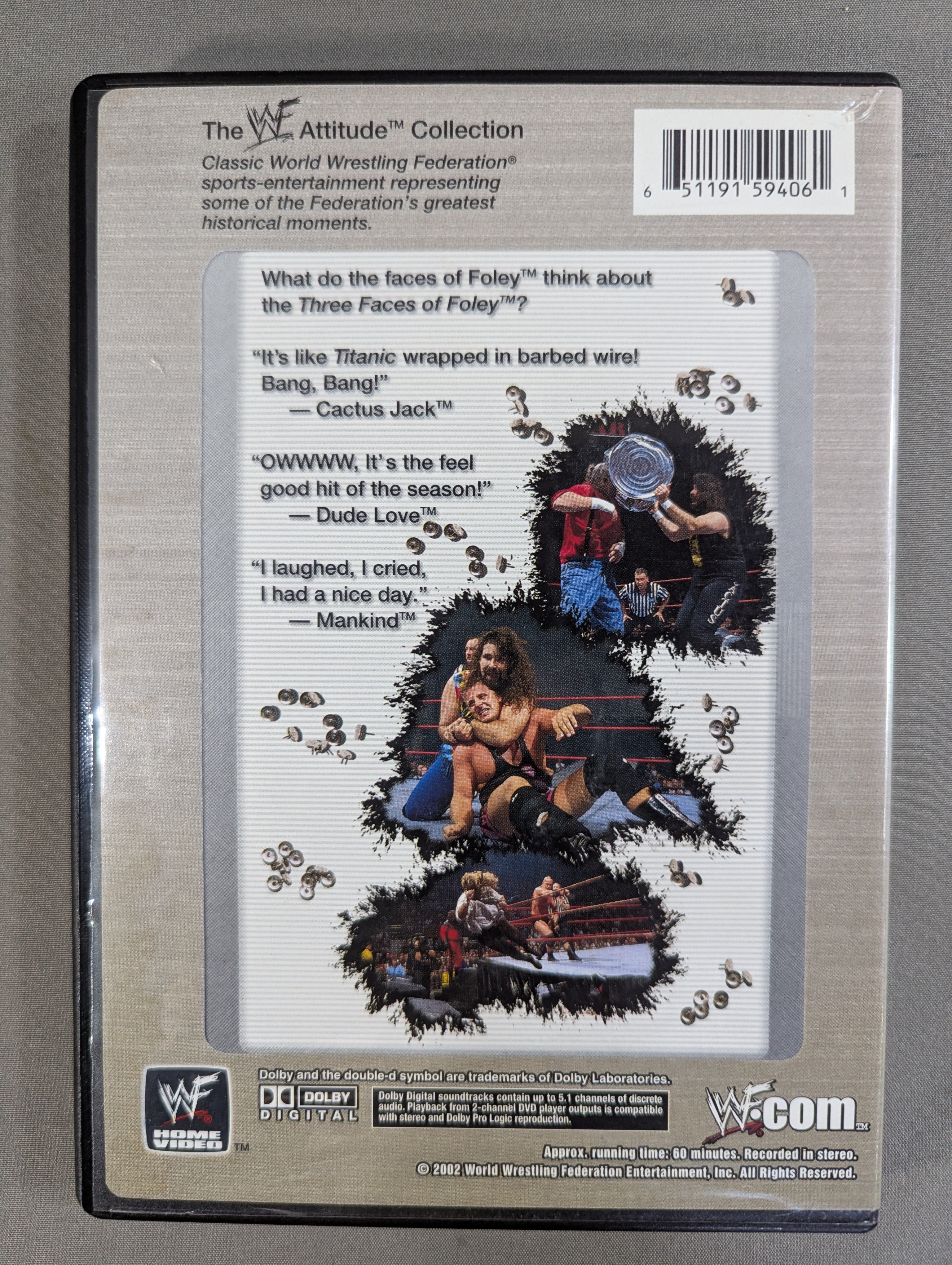 ☆WWF ATTITUDE COLLECTION☆ THREE FACES OF FOLEY – 闘道館