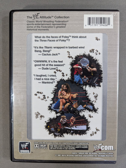 ★WWF ATTITUDE COLLECTION★ THREE FACES OF FOLEY