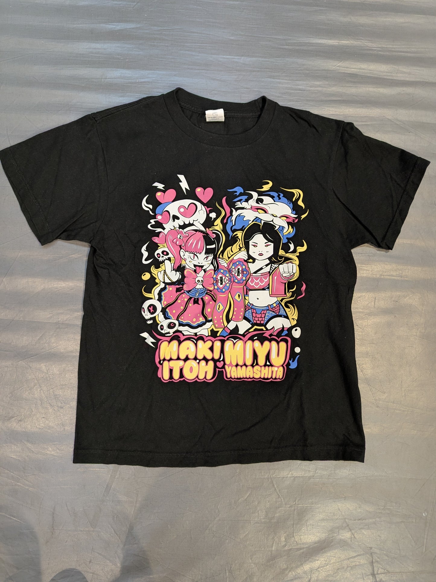 Maki Ito  & Miyu Yamashita Tag Illustration T-Shirt