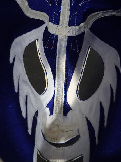 ★Mil Mascaras visited Japan in 2003, privately worn by him ・Blue and silver trade ★