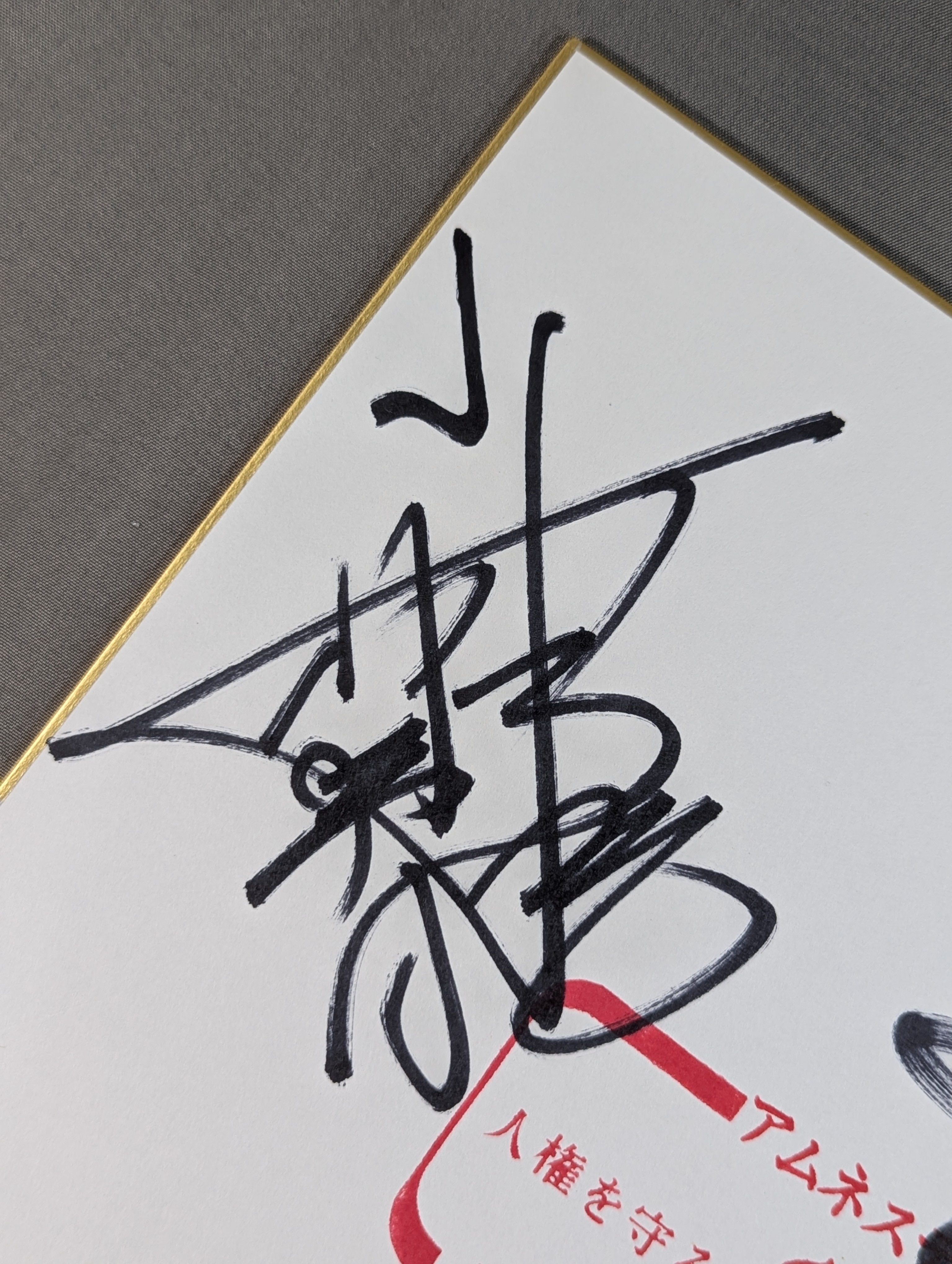 ジャパンプロレス 4選手寄せ書き – 闘道館