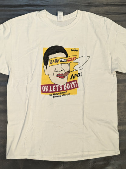 ジャイアント馬場×ペールワンズ「BABA THE GIANT」Tシャツ