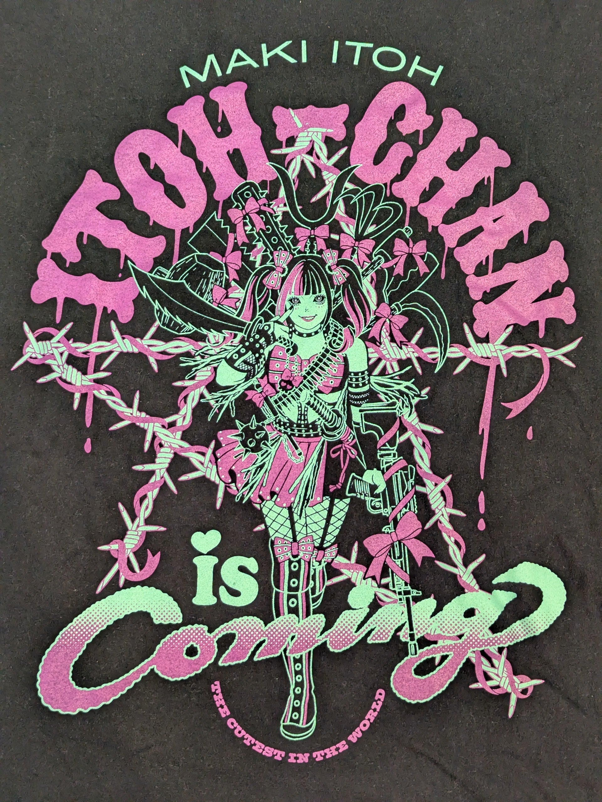 伊藤麻希「ITOH-CHAN is Coming」Tシャツ② – 闘道館