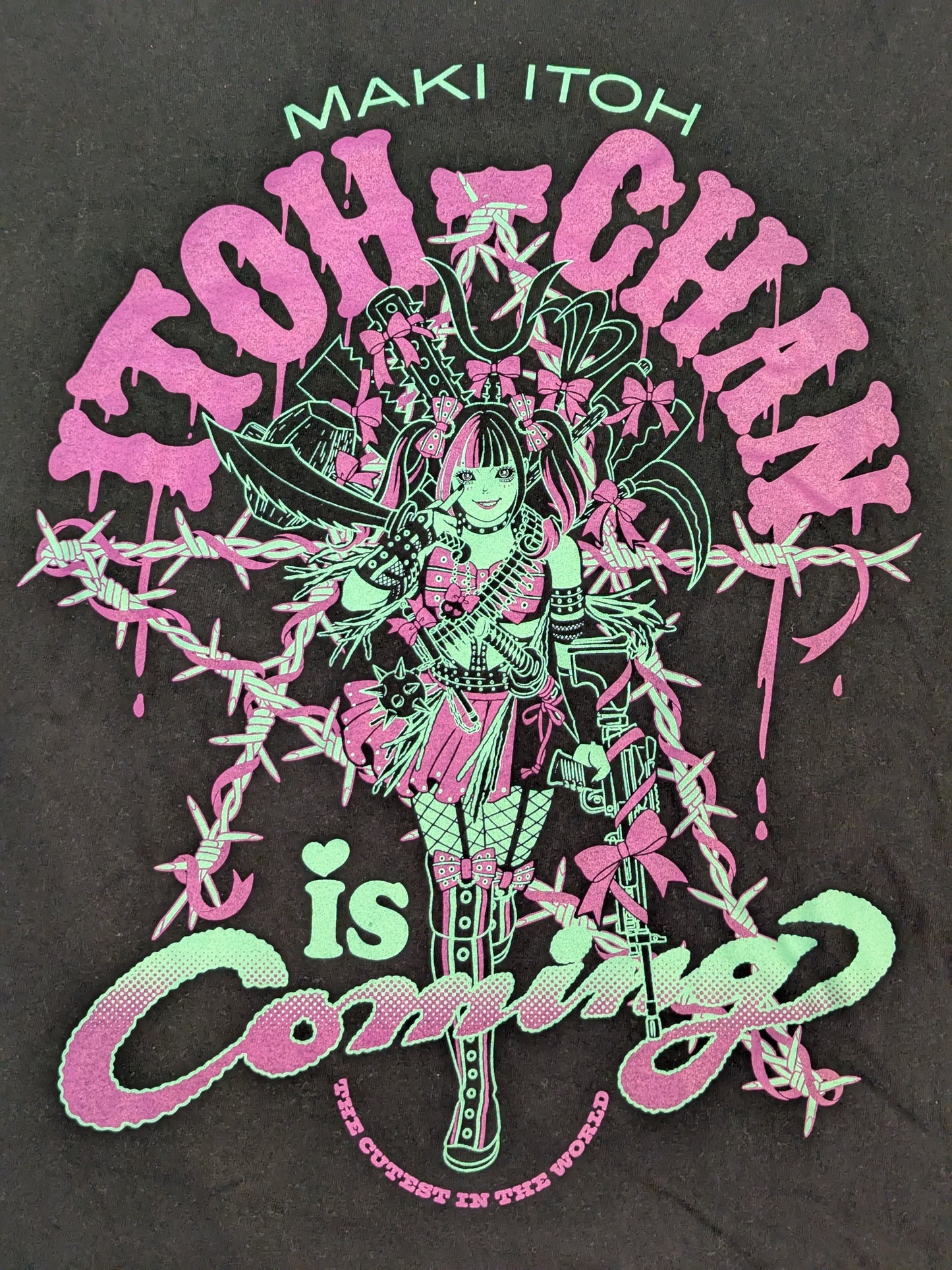 Maki Ito "ITOH-CHAN is Coming" T-shirt (2)