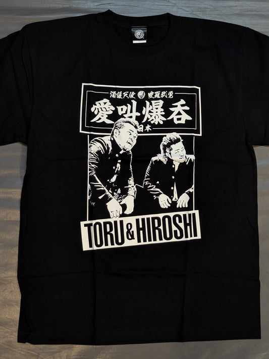 棚橋弘至＆矢野通「トオルとヒロシ」Tシャツ