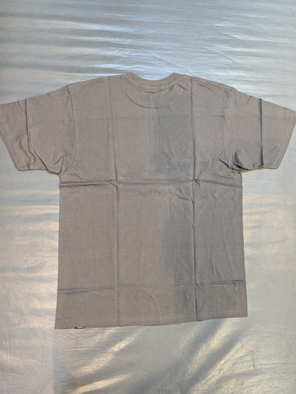 棚橋弘至「ITSUZAI ユニバーシティ」Tシャツ(チャコールグレー×ホワイト)