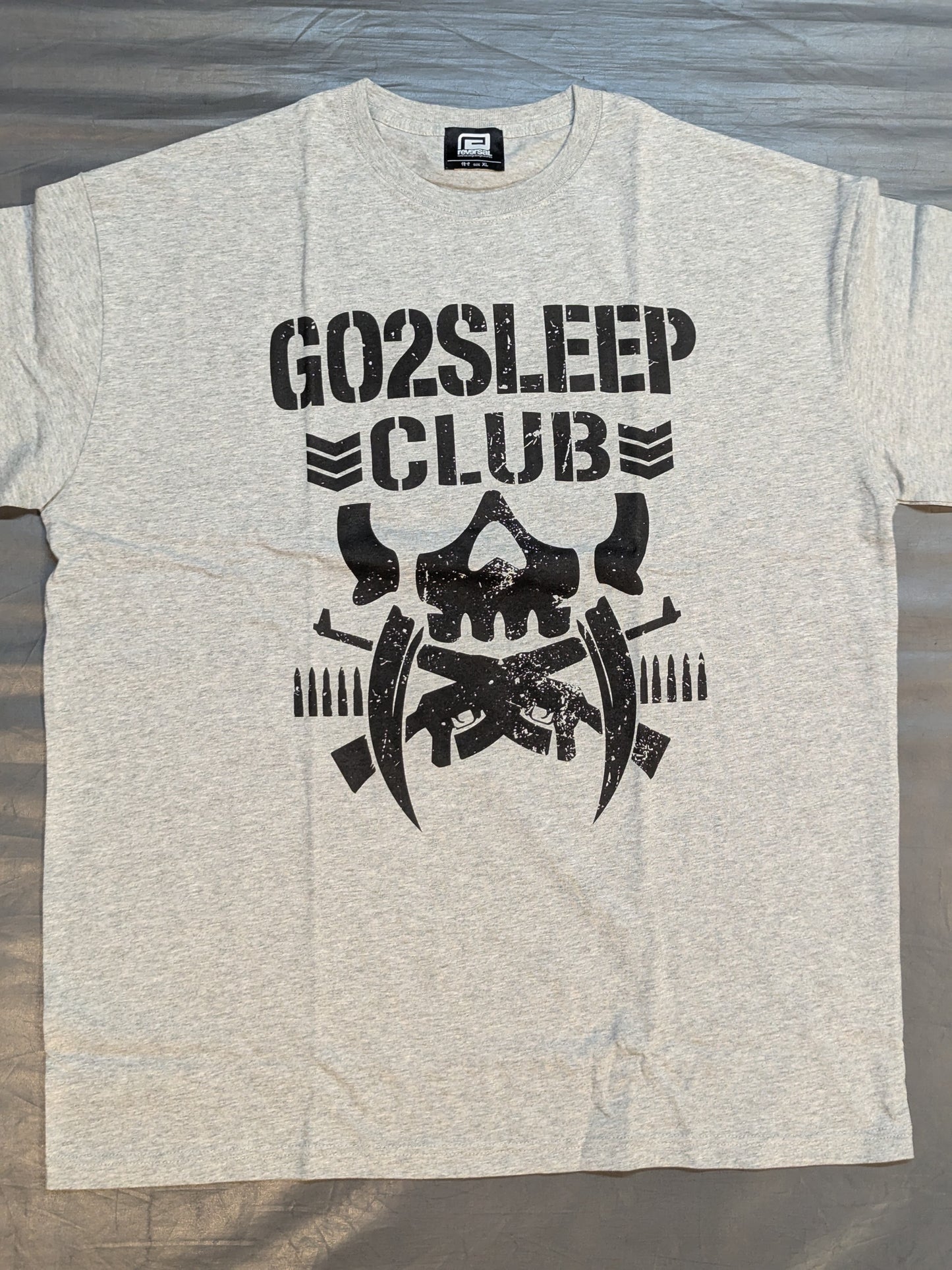 KENTA 'GO 2 SLEEP CLUB OVER SIZE' T-shirt (Gray)