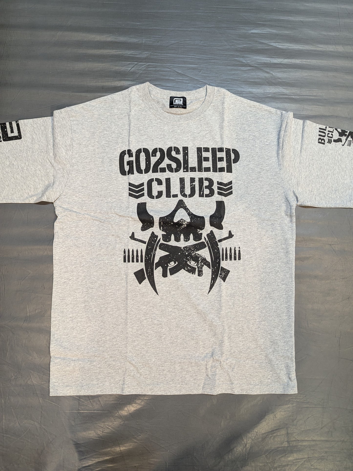 KENTA 'GO 2 SLEEP CLUB OVER SIZE' T-shirt (Gray)