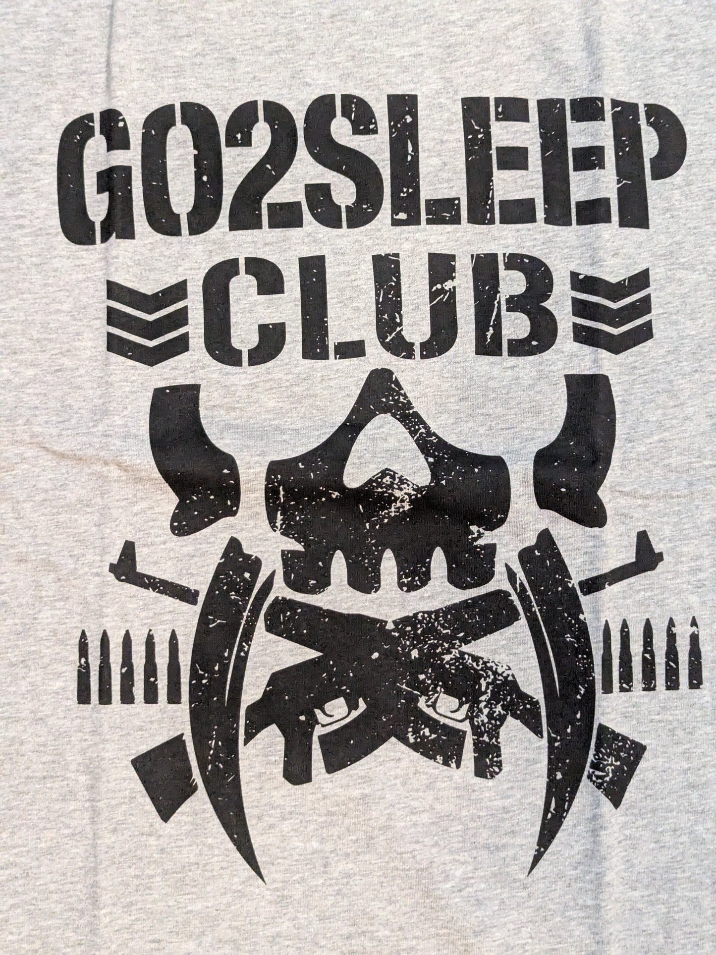 KENTA 'GO 2 SLEEP CLUB OVER SIZE' T-shirt (Gray)