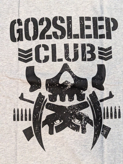 KENTA 'GO 2 SLEEP CLUB OVER SIZE' T-shirt (Gray)