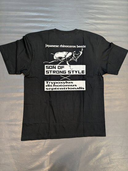 成田蓮「TRYPOXYLUS DICHOTOMUS」Tシャツ(ブラック)
