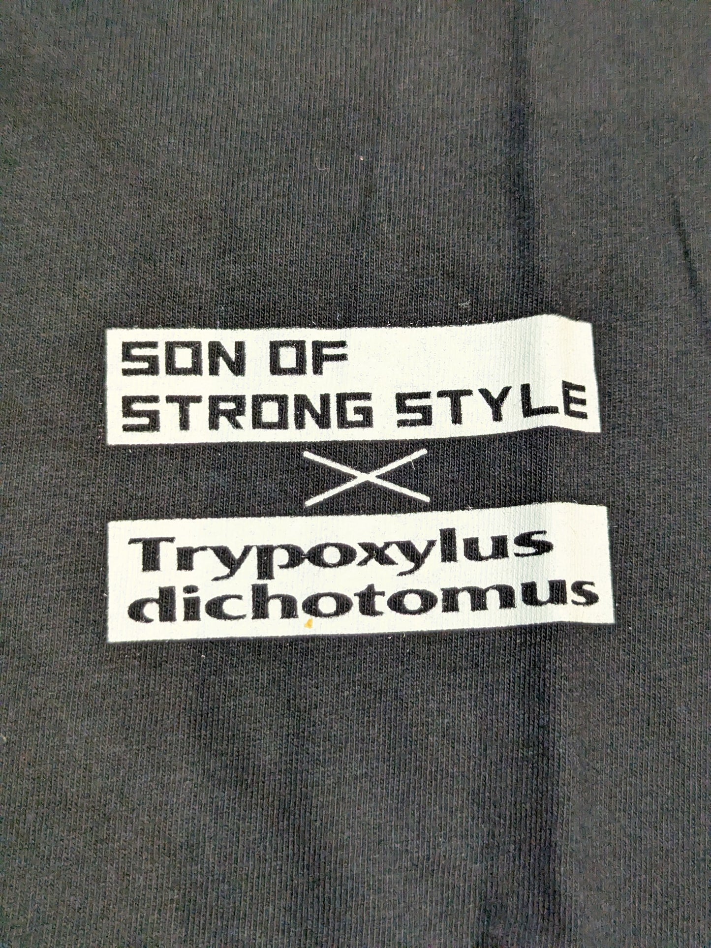成田蓮「TRYPOXYLUS DICHOTOMUS」Tシャツ(ブラック)