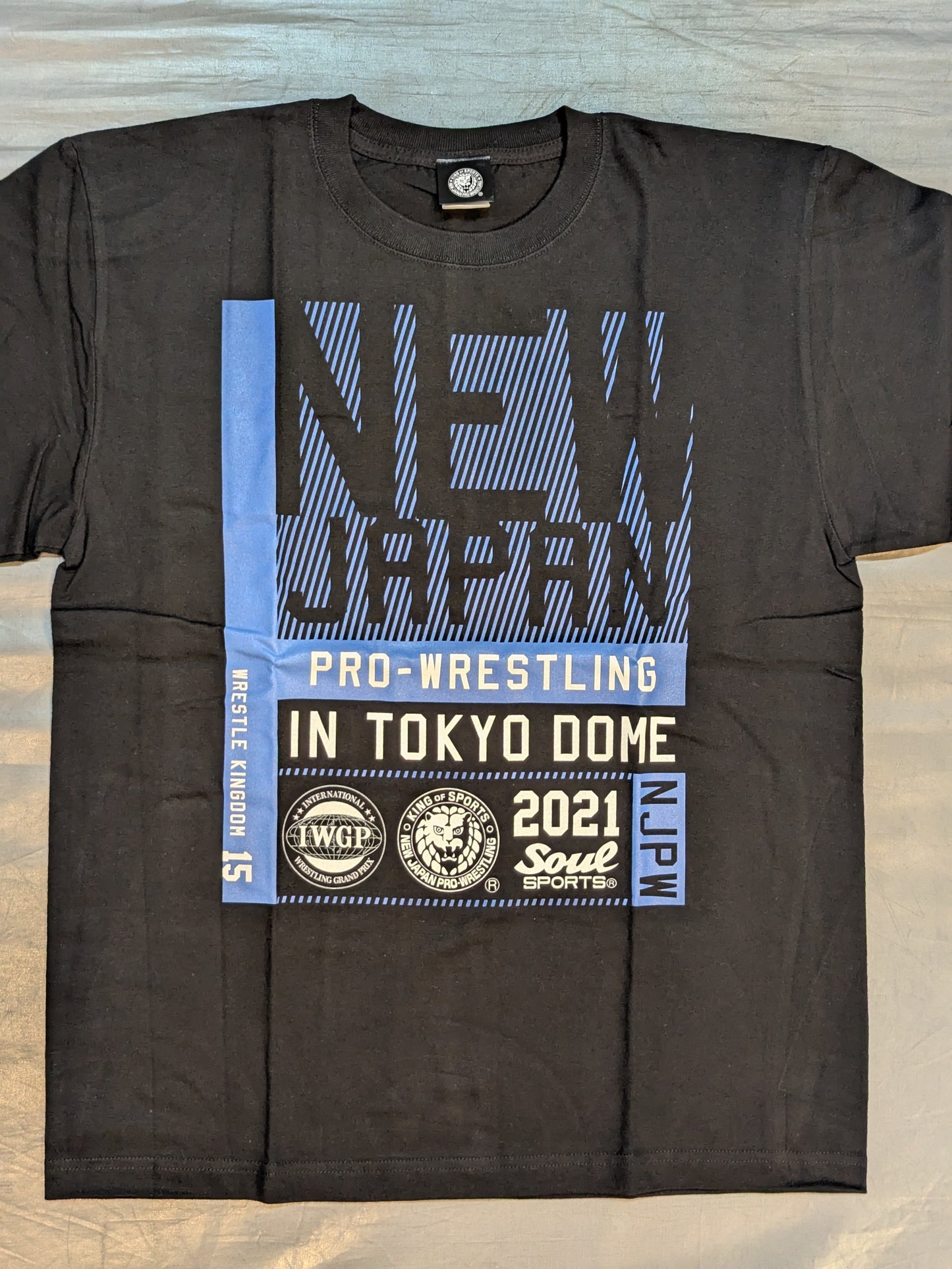 WRESTLE KINGDOM 15 大会記念「SOUL SPORTS」Tシャツ