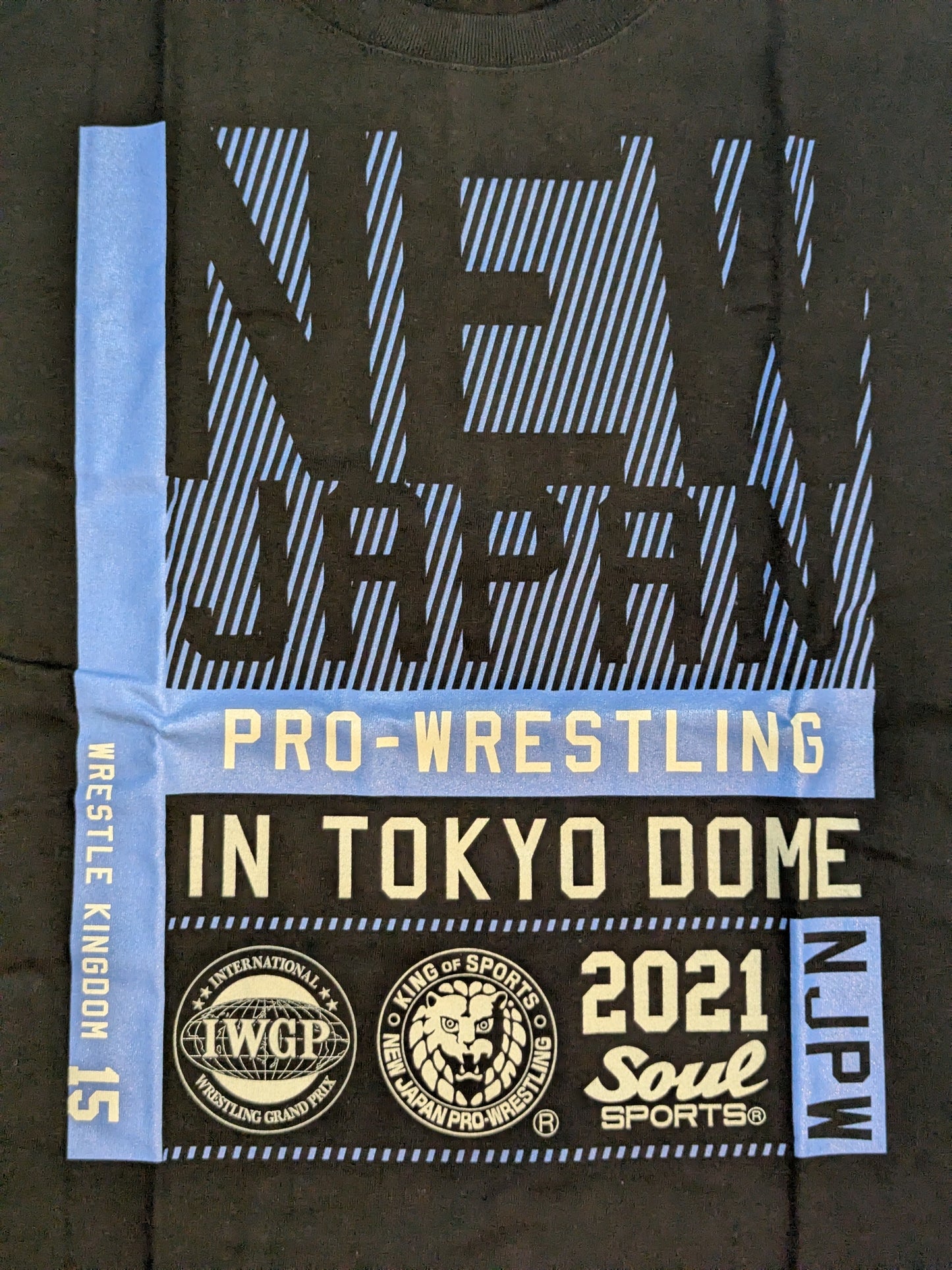 WRESTLE KINGDOM 15 大会記念「SOUL SPORTS」Tシャツ