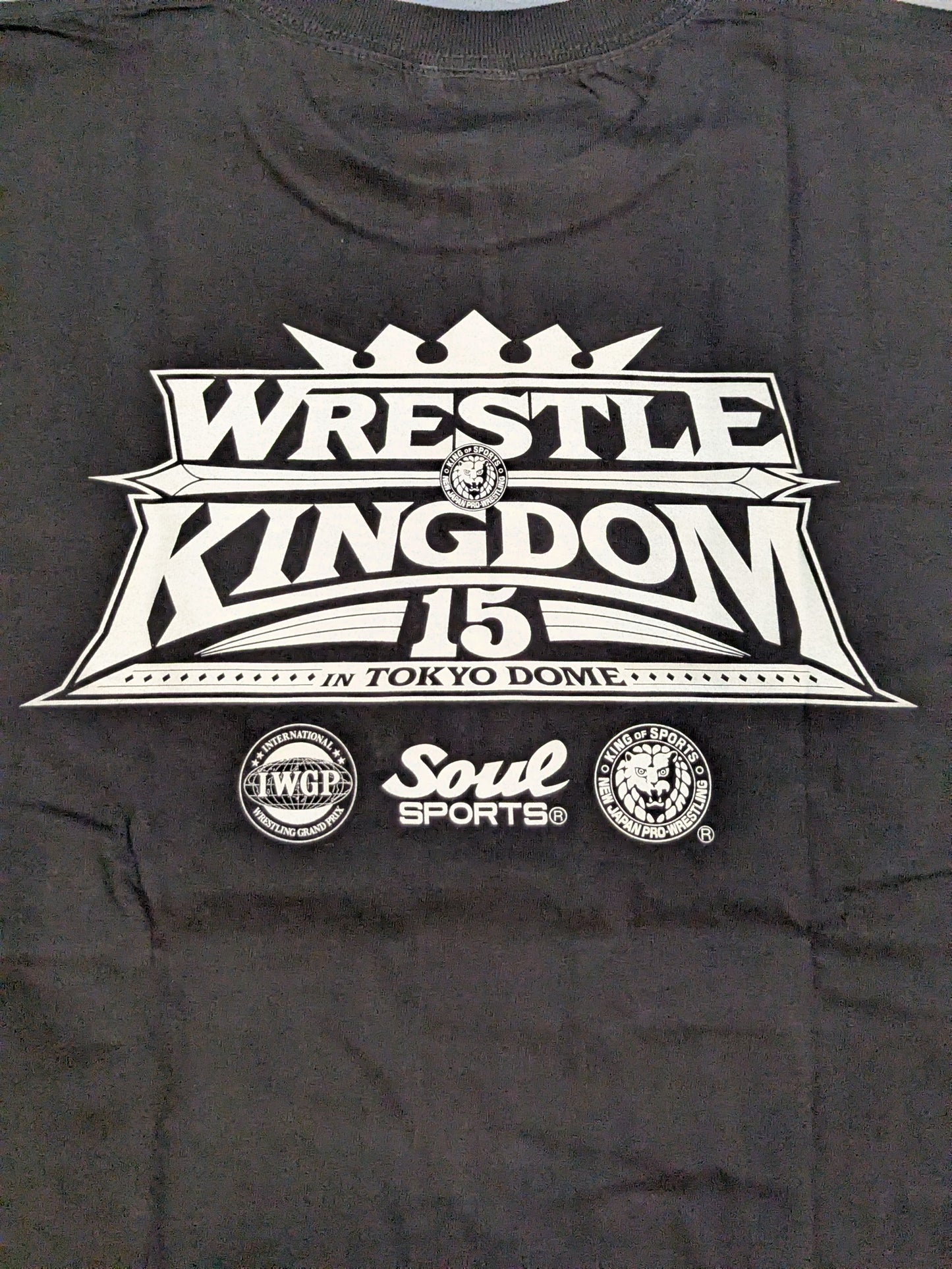 WRESTLE KINGDOM 15 大会記念「SOUL SPORTS」Tシャツ