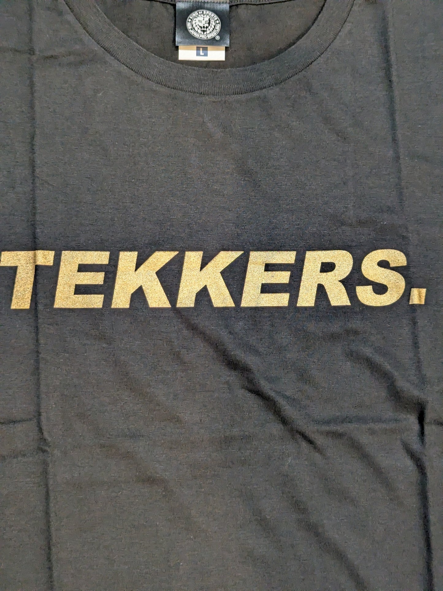Zack Sabre Jr . TEKKERS. T-shirt (Gold)