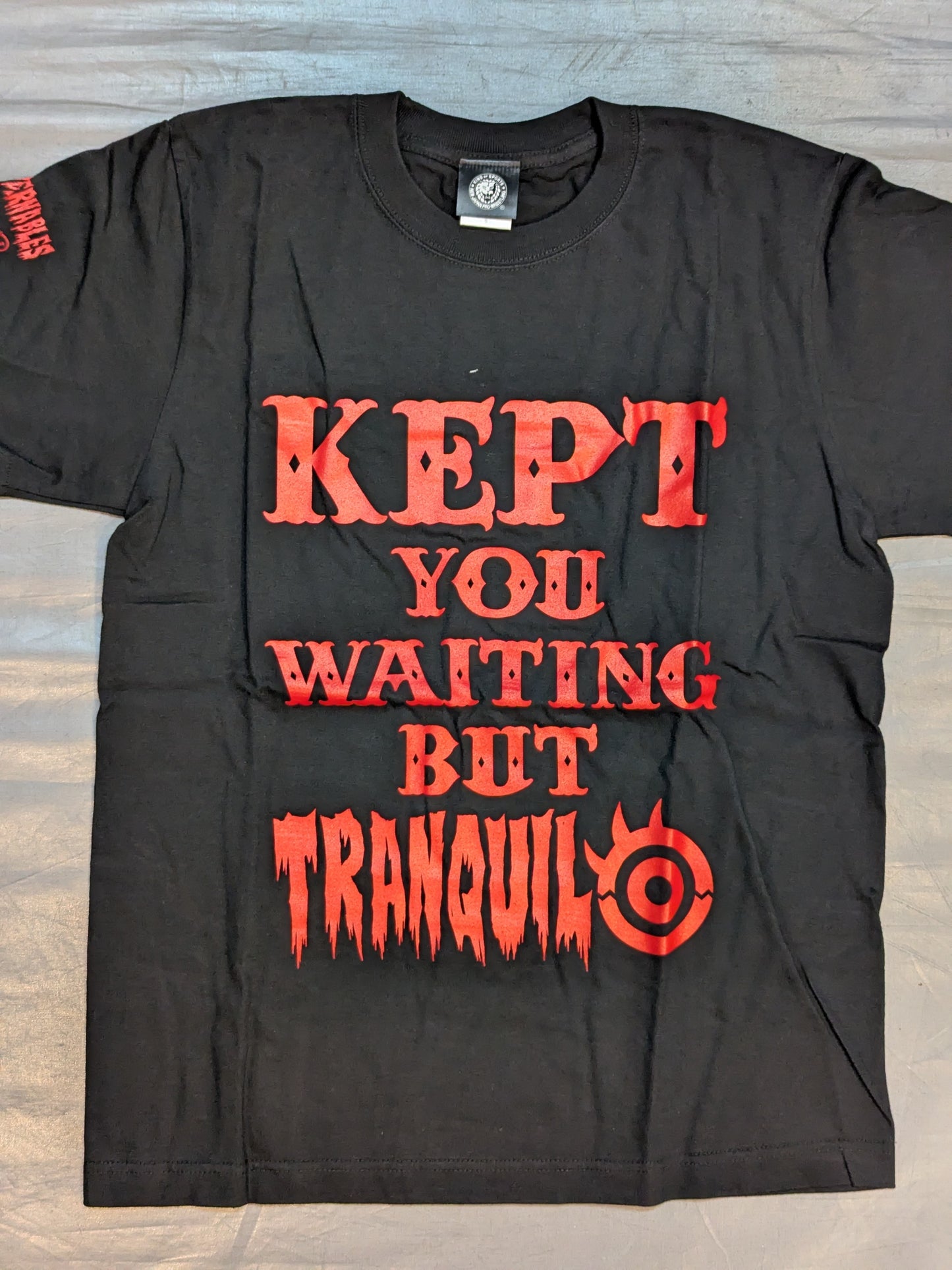 内藤哲也「KEPT YOU WAITING」Tシャツ