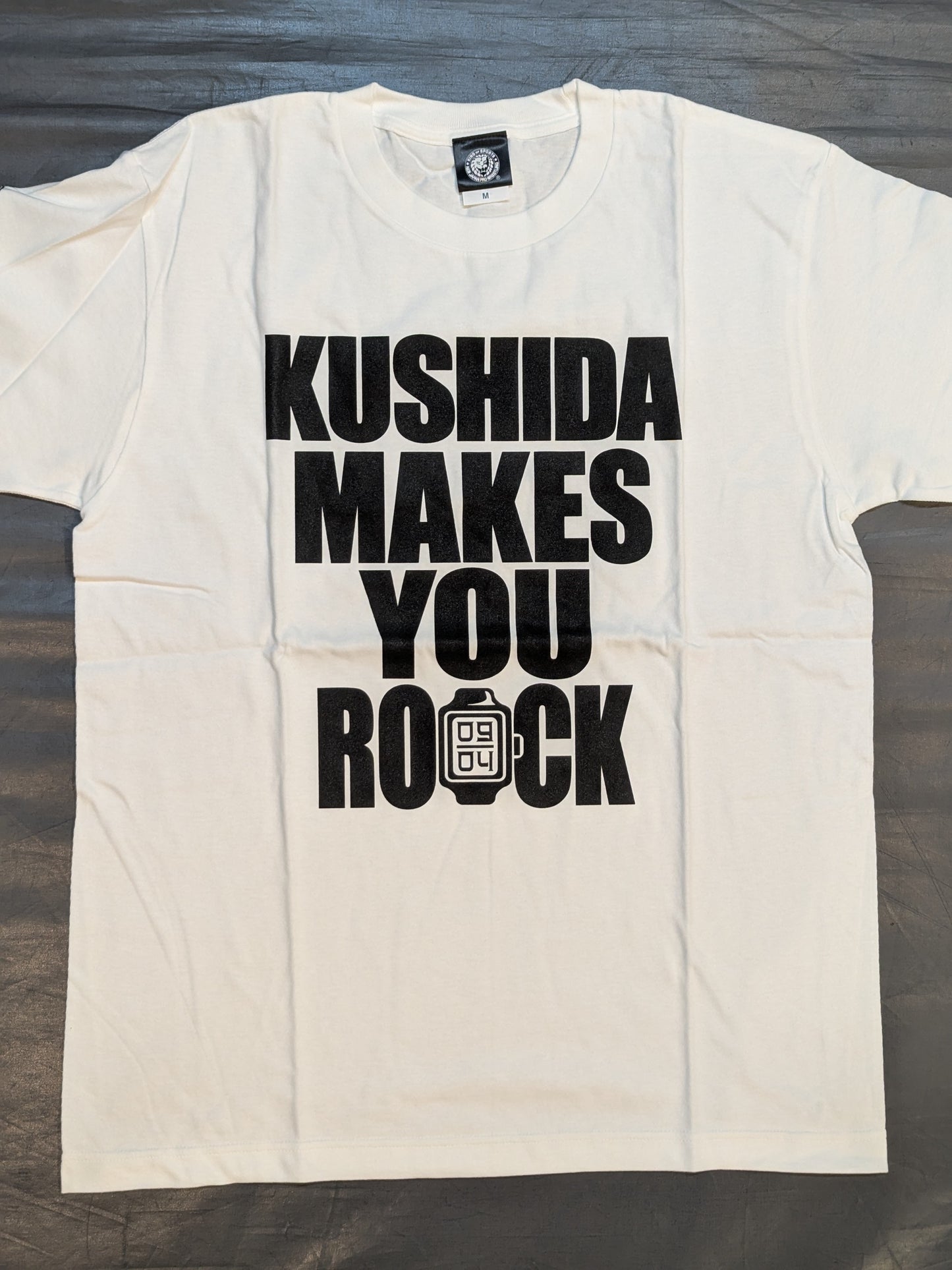 KUSHIDA「MAKES YOU ROCK」Tシャツ