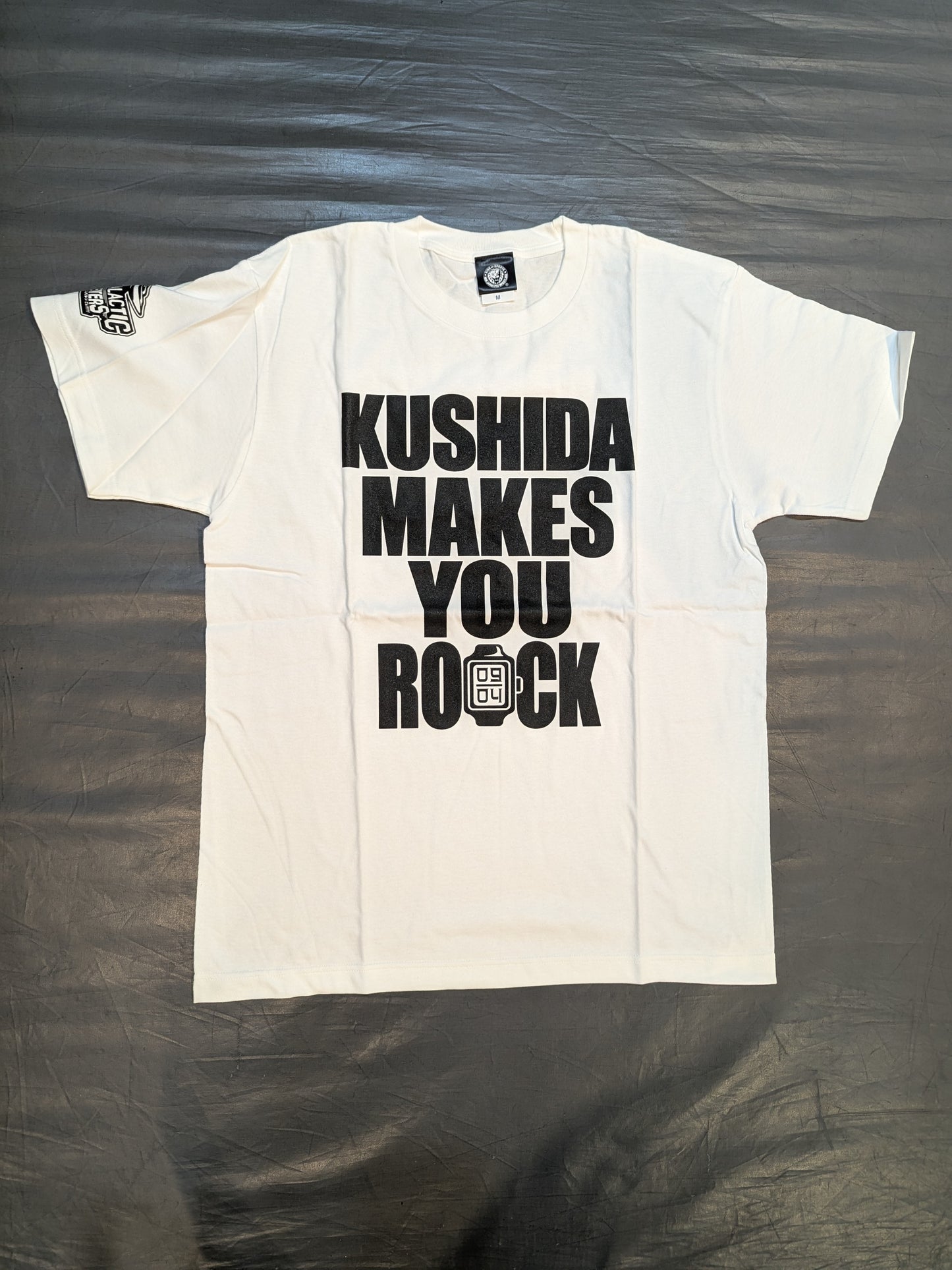 KUSHIDA「MAKES YOU ROCK」Tシャツ