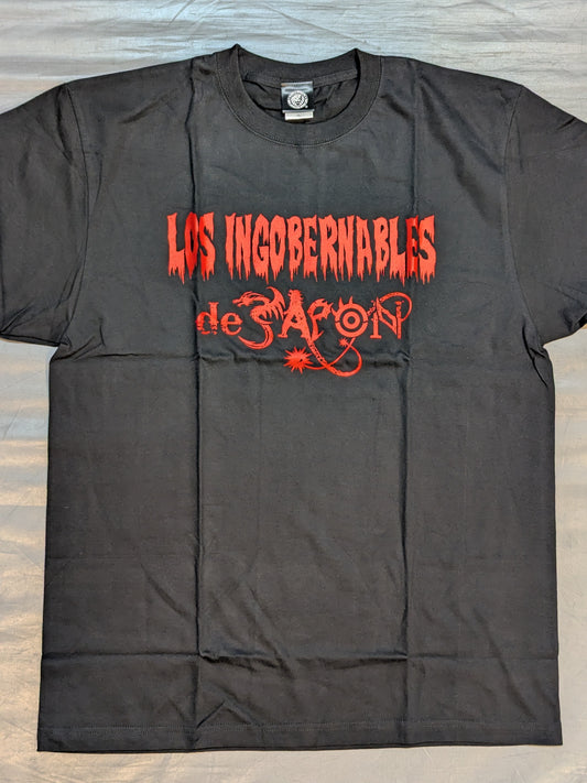 L.I.J T-Shirt (1) (Black×Red)
