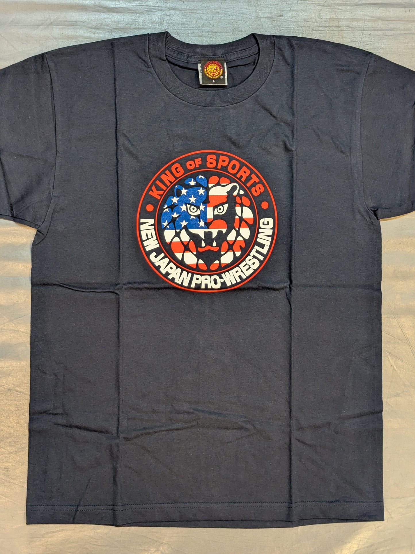 Lion Mark "USA" T-shirt (Navy)
