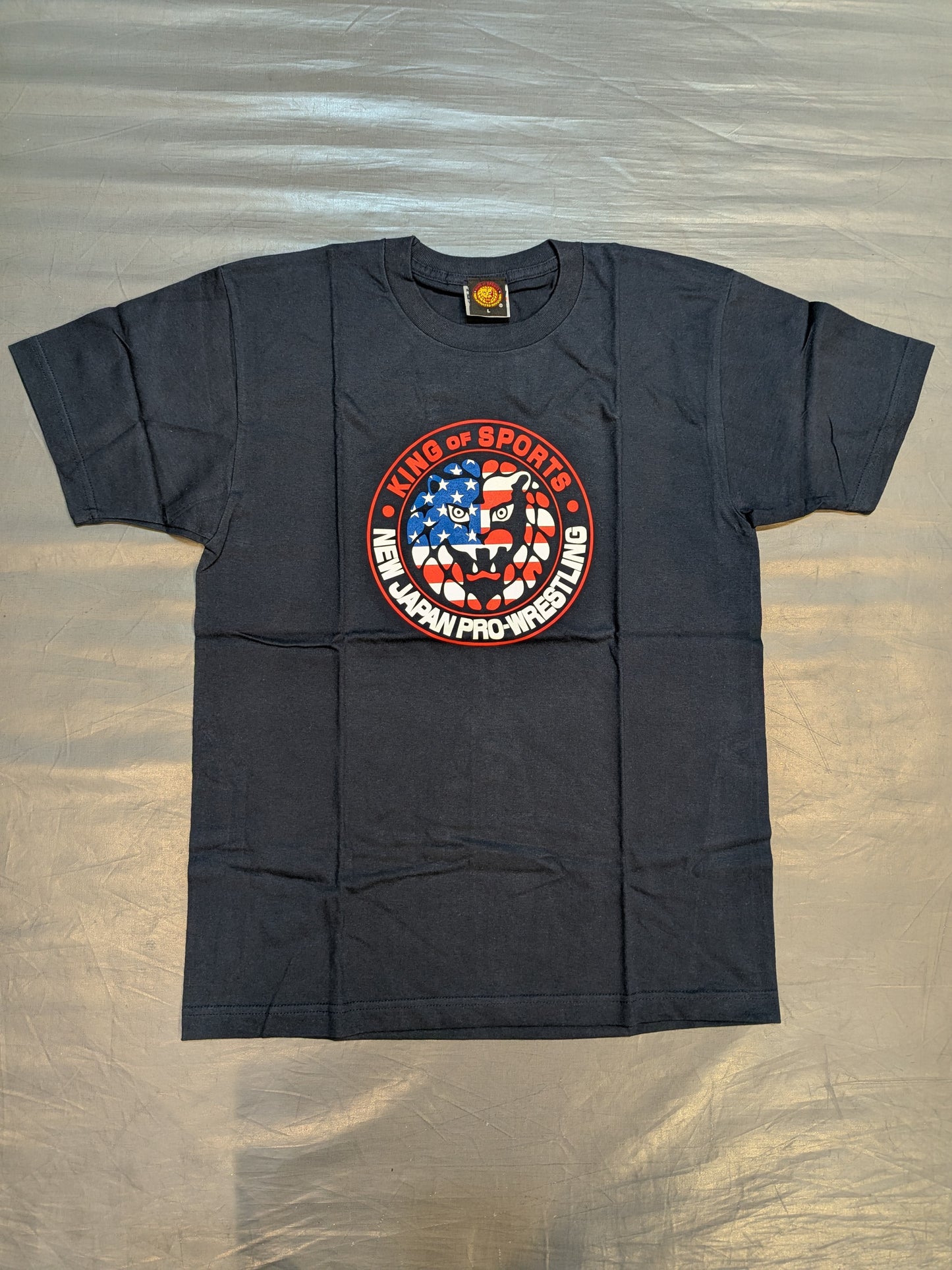 Lion Mark "USA" T-shirt (Navy)