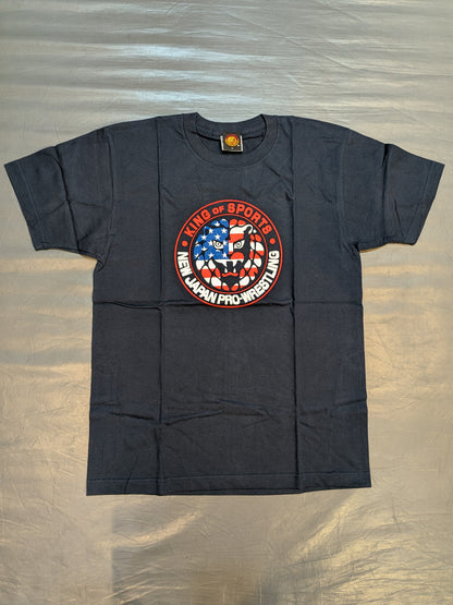 Lion Mark "USA" T-shirt (Navy)