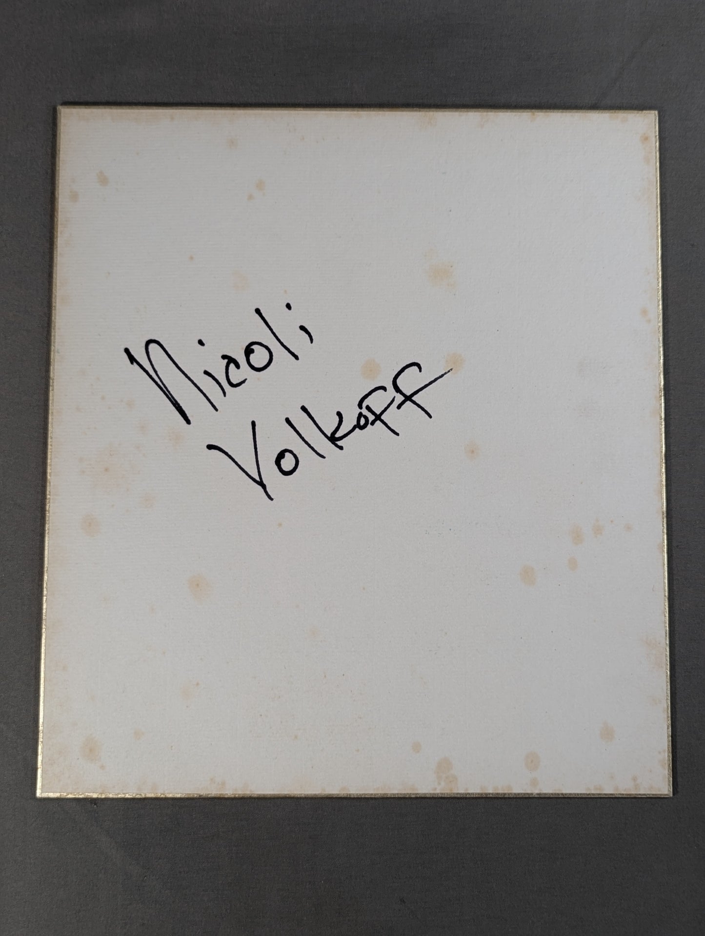 Nikoli Volkov
