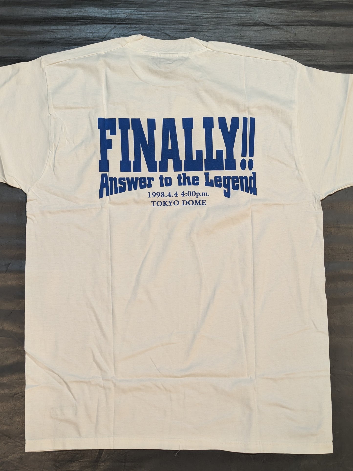 Antonio Inoki  "FINALLY!!" T-shirt
