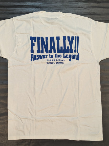 Antonio Inoki  "FINALLY!!" T-shirt