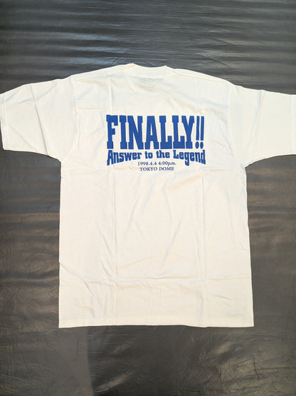 Antonio Inoki  "FINALLY!!" T-shirt