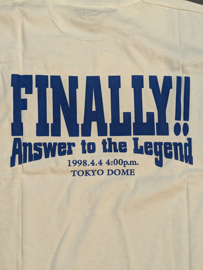 Antonio Inoki  "FINALLY!!" T-shirt