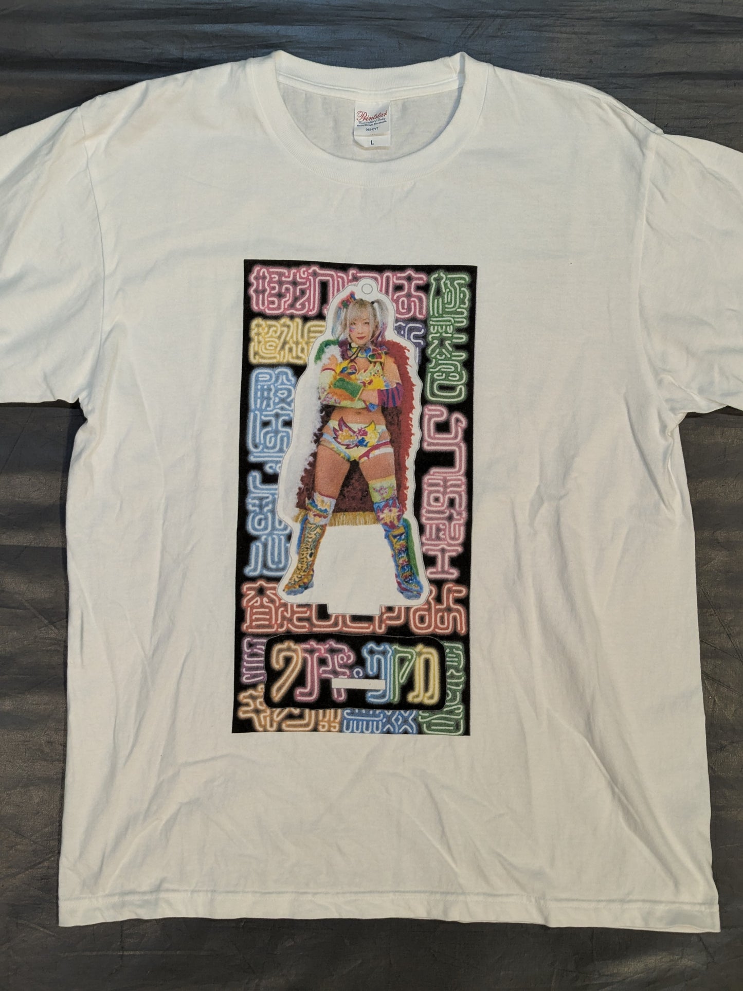 UNAGI SAYAKA Eel Neon T-Shirt (White)