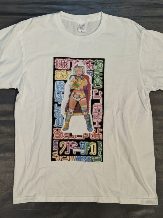 UNAGI SAYAKA Eel Neon T-Shirt (White)
