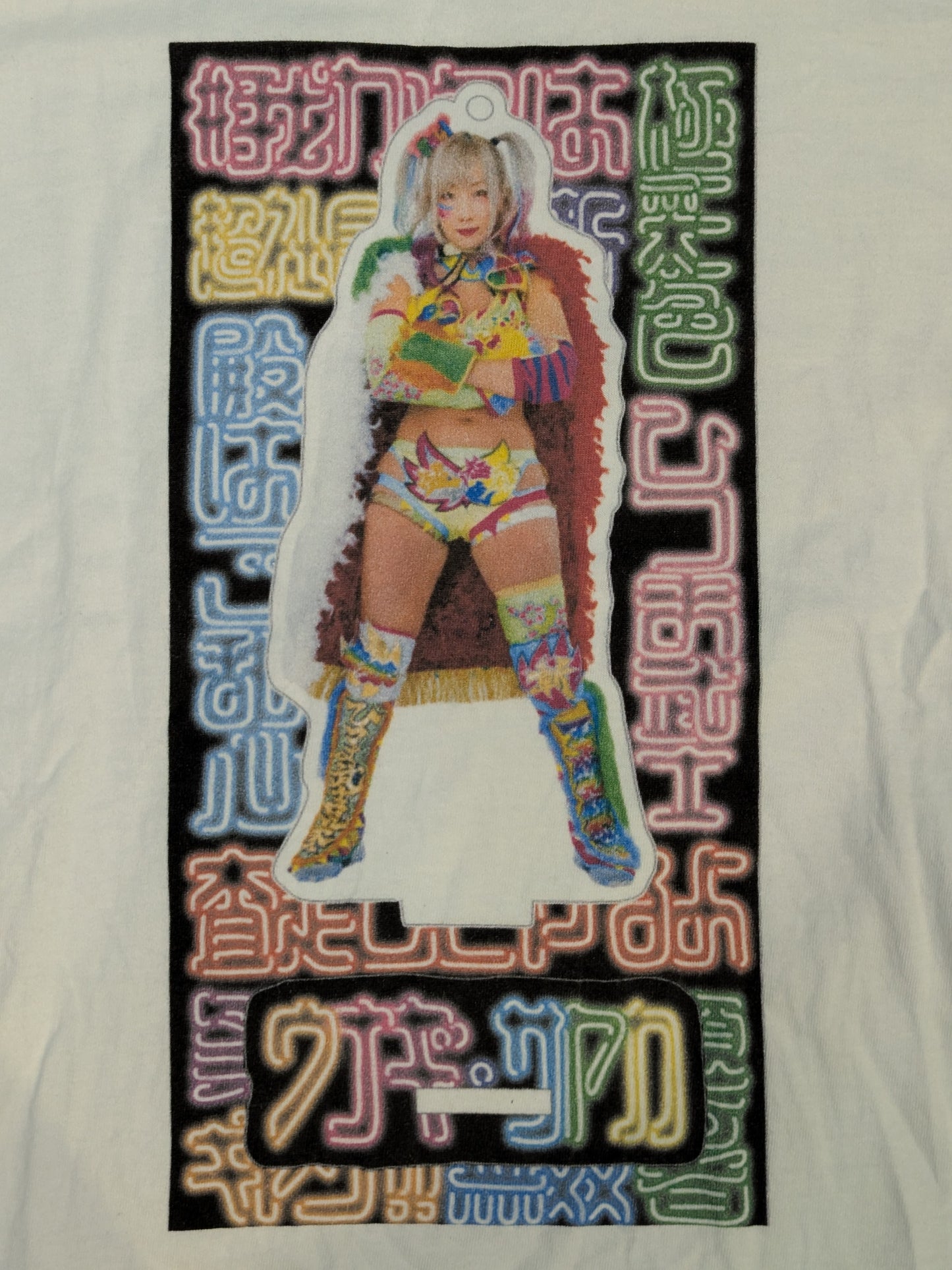 UNAGI SAYAKA Eel Neon T-Shirt (White)