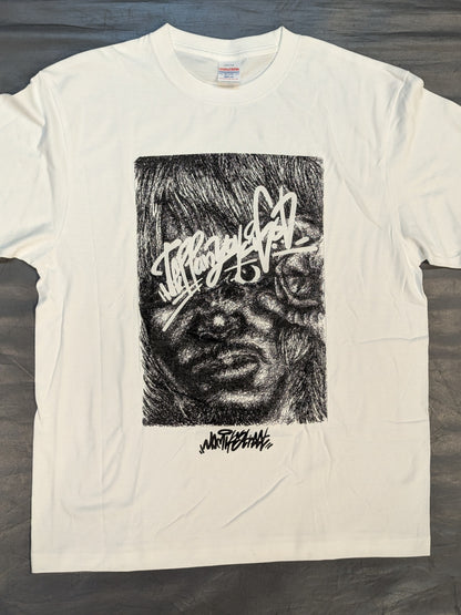内藤哲也 一筆書きアートTシャツ