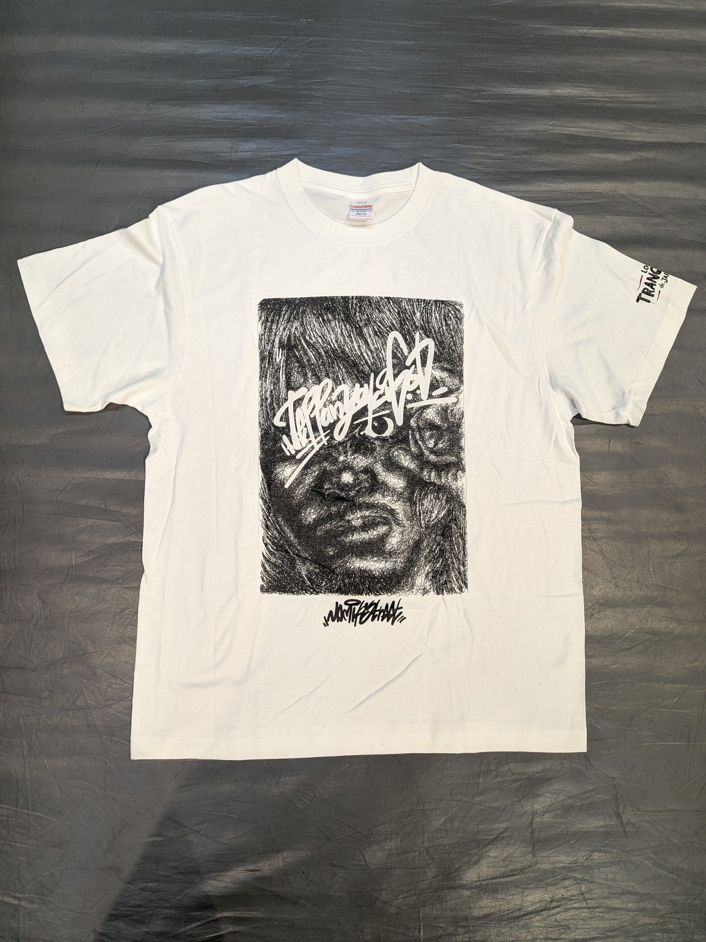 内藤哲也 一筆書きアートTシャツ
