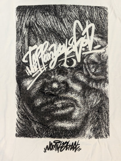 内藤哲也 一筆書きアートTシャツ