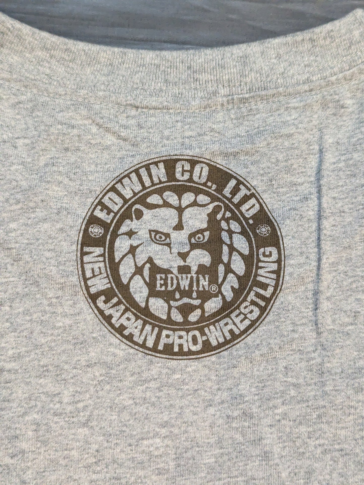 NJPW×EDWIN 'Hamburger' Collaboration T-Shirt