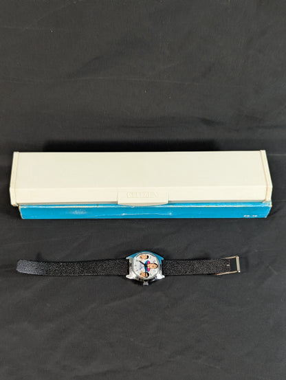 ★1980s Original ★ Antonio Inoki & Seiji Sakaguchi & Tatsumi Fujinami Illustrated wristwatch