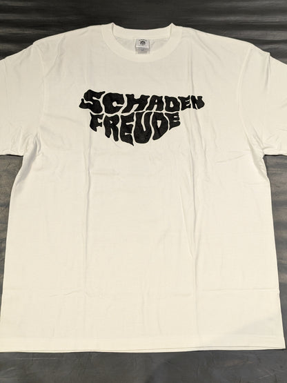SCHADENFREUDE Tシャツ(ホワイト)