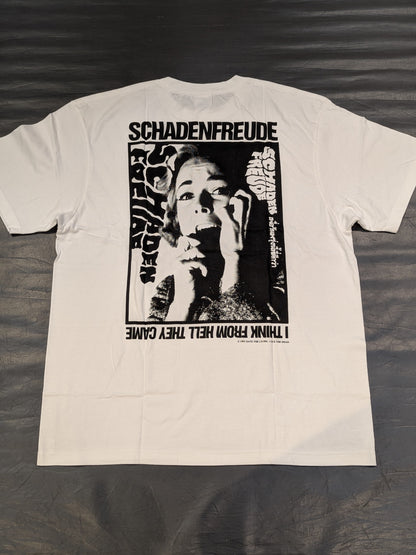 SCHADENFREUDE Tシャツ(ホワイト)