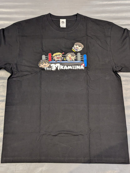 The37KAMIINA「DDTプロレスリング×あにゃ」Tシャツ