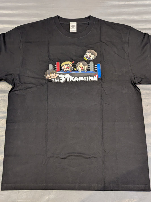 The37KAMIINA「DDTプロレスリング×あにゃ」Tシャツ