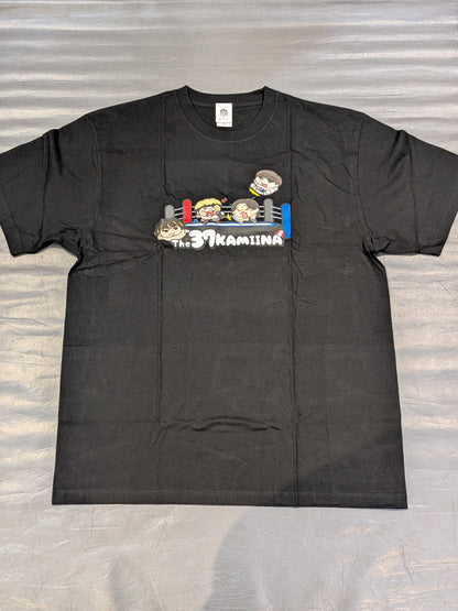 The37KAMIINA「DDTプロレスリング×あにゃ」Tシャツ