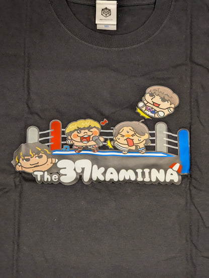 The37KAMIINA「DDTプロレスリング×あにゃ」Tシャツ