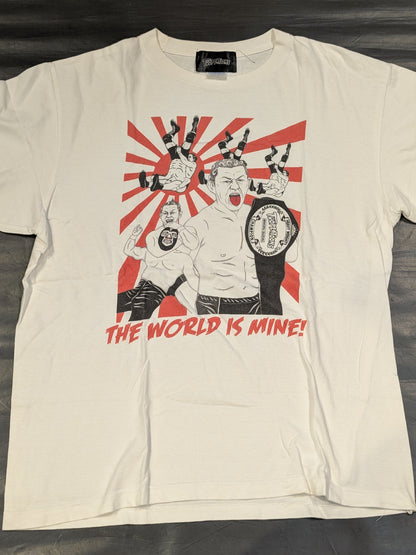鈴木みのる×TWOPLATOONS「THE WORLD IS MINE!」Tシャツ