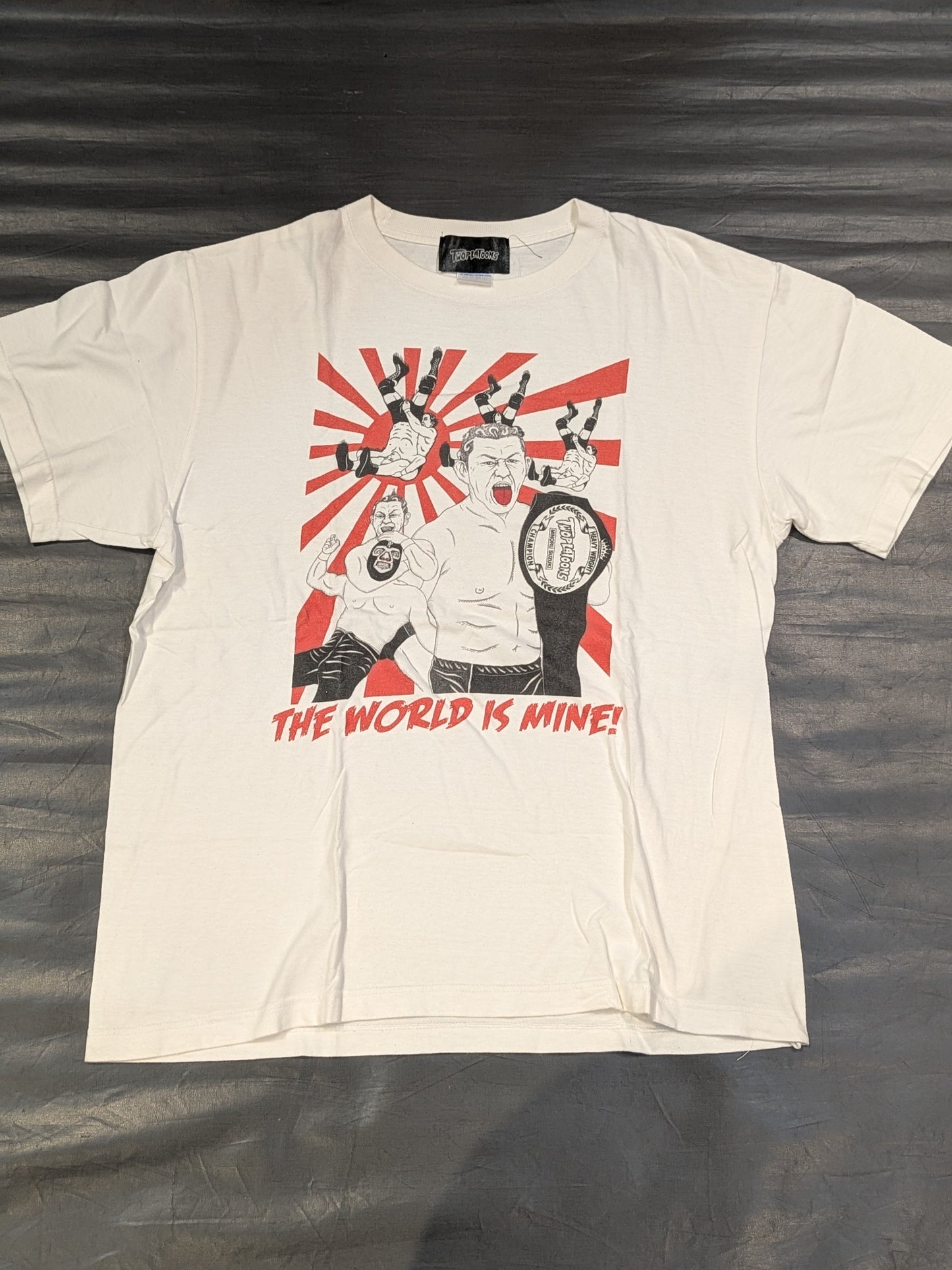 鈴木みのる×TWOPLATOONS「THE WORLD IS MINE!」Tシャツ