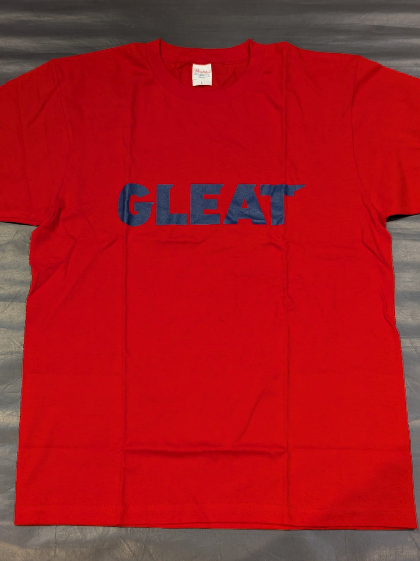 GLEAT ロゴ Tシャツ(レッド)